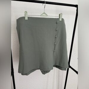 Business Casual Sage Skort